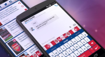 Latest Arsenal FC Keyboard App