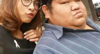 My Obese boyfriend is not handsome but I love all of him, Asian Lady Says