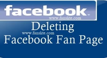 How To Delete Facebook Fan Page In A Blink