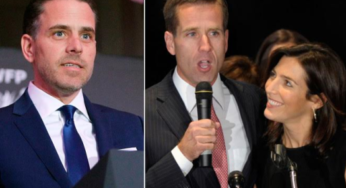 Beau Biden’s widow, Hallie, having affair with his younger brother and their father Joe approves