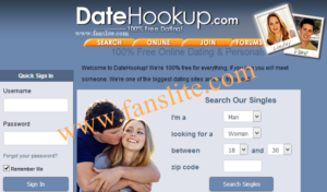 Datehookup Login dating Site