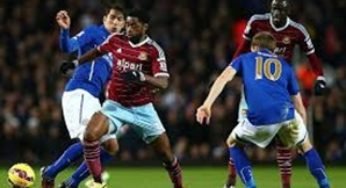 Leicester sink West Ham 3-2