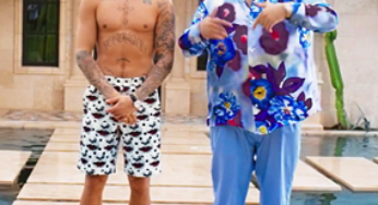 Justin Bierber Striped In New DJ Khaled Music Video ‘I’m The One’.
