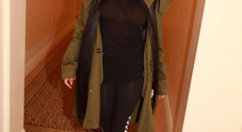 Nicki Minaj Blurs Out See-Through Shirt For the Creeps.