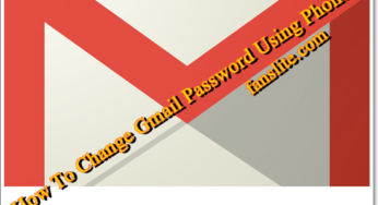 How To Change Gmail Password Using Smartphones.
