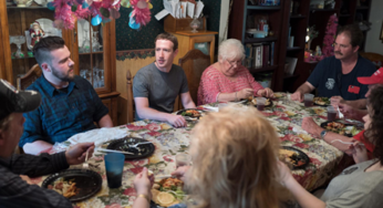 Mark Zuckerberg Surprises Ohio Family, Dines with Moore!