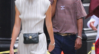 Kendall Jenner & Frank Ocean Take Ice Cream In NY City.