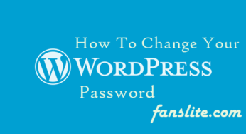 How To Change Your WordPress Password
