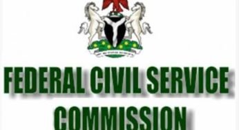 Federal Civil Service Recruitment 2017 | How To Apply For FCSC Recruitment