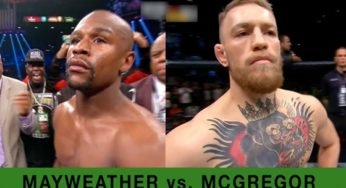 Video: Floyd Mayweather Wins Conor McGregor In 10th Round Of Their Fight