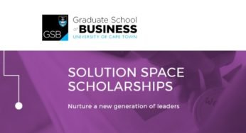MTN Solution Space Scholarship Program for Young Africans to Study at University of Cape Town 2018/2019