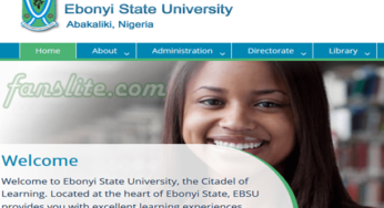 EBSU Pre-Degree Result Is Out – How To Check EBSU Pre-Degree Result For 2017