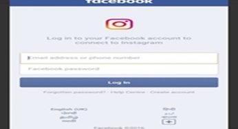 How to Login Instagram Using Facebook – Facebook Instagram Login