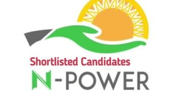 Npower Shortlisted Candidates 2020/2021 – Download Batch C List PDF
