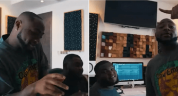 Singer Davido shares video showing how the beat of his 2020 hit song FEM was made
