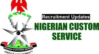 Nigeria Customs Service Recruitment Portal – How To Apply