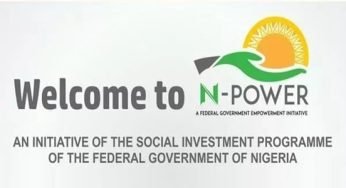 N-power Recruitment 2021/2022 Job Application for Over 500K Nigerians