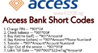 Check Access Bank Account Balance Using USSD Code