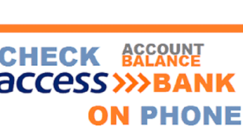 Access Bank Account Balance Code – How To Check.