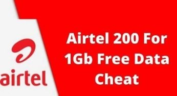 Airtel 200 for 1GB: How To Activate Airtel 200 for 1GB.