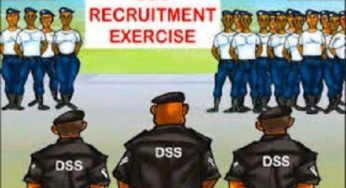 DSS Nigeria Recruitment – Application Form Portal