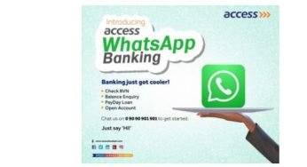 Access Bank WhatsApp Banking – Check Balance, Transfer, Buy Airtime and Pay Bills On WhatsApp