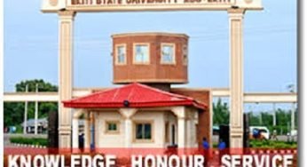 EKSU Cut Off Mark and Departmental Cut Off Point – Check Update