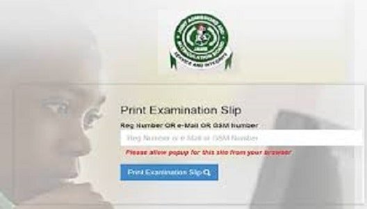 How to Reprint JAMB Registration Slip | Portal – jamb.org.ng