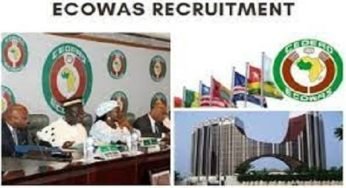 ECOWAS Recruitment – Check Application Portal