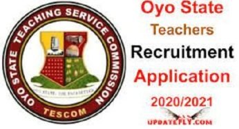 Oyo State TESCOM Recruitment Application Portal
