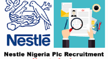 Nestle Nigeria Plc Recruitment – How To Apply