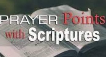 Prayer Points With Scripture References