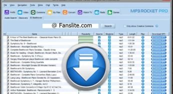 Mp3 Rocket – A Free Desktop Mp3 Download Tools for Music or Songs
