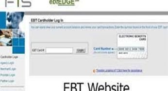 EBT Account Logging In – Check EBT Balance | EBT Balance