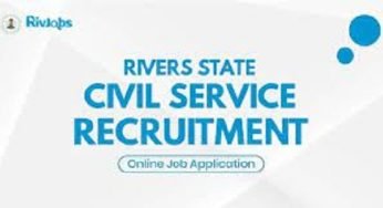 Rivers State Civil Service Commission Recruitment Application Form