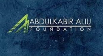 Abdulkabir Aliu Foundation Undergraduate Scholarship Latest Update