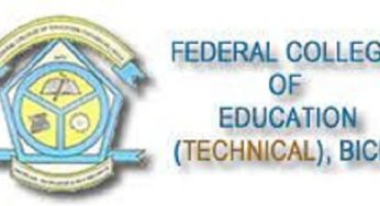 FCET Bichi NCE Part-Time Admission Form – How To Apply