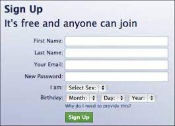 Facebook New Account Registration – Signup Facebook for Free