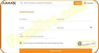 Register with Jumia – Jumia Account Registration – Order on Jumia | Guidelines to Sign Up on Jumia