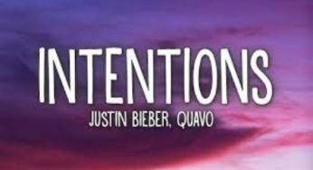 Justin Bieber Intention Mp3 Lyrics | Download Intension lyrics