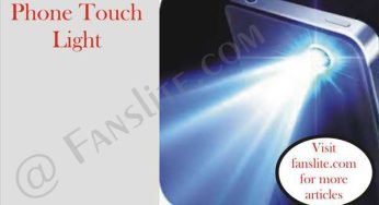 Phone Touch Light – How to Turn Your Flashlight on By Tapping the Back of Your Phone