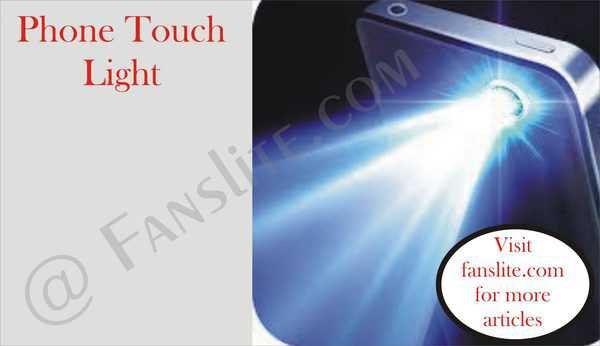 Phone Touch Light - How to Turn Your Flashlight on By Tapping the Back of Your Phone