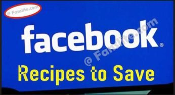 How to Save from Facebook – Facebook Recipes to Save – All Recipes on Facebook | Facebook Recipes Videos – Facebook Recipes