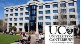 University of Canterbury Scholarship Form | Application Form