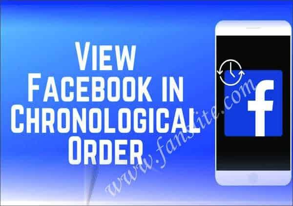How do I Get My Facebook News Feed in Chronological Order 2022