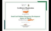 How to Register And Get SMEDAN Certificate