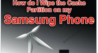 How do I Wipe the Cache Partition on my Samsung Phone
