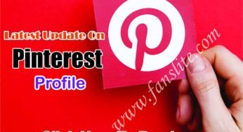 Latest Update On Pinterest Profile – Is it safe to be on Pinterest?