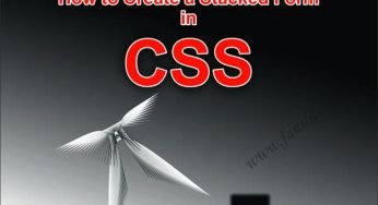 What is stacked form – How to Create a Stacked Form in CSS