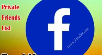 What is Facebook Private Friends List